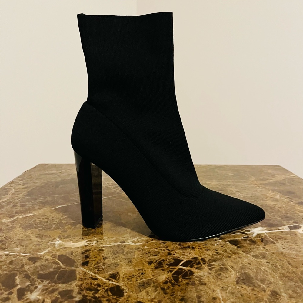 ASOS Black Heeled Boots